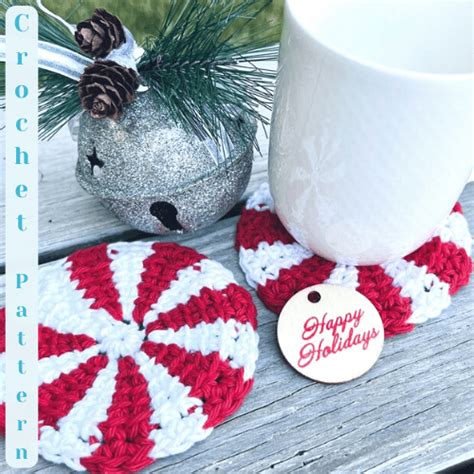 How to Crochet the Cutest Peppermint Hot Pad! - SASSy A's Specialty Shoppe