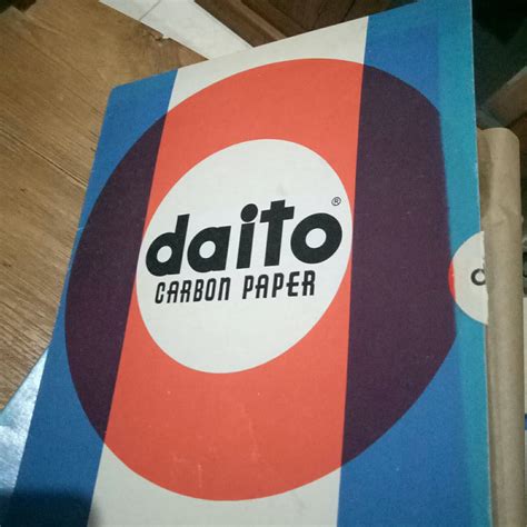 Jual Kertas Karbon Daito Carbon Paper Daito F Folio Warna Hitam