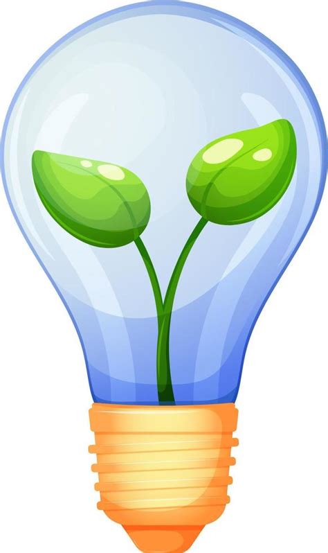 Environmentally Friendly Use Green Use Of Energy Light Bulb With