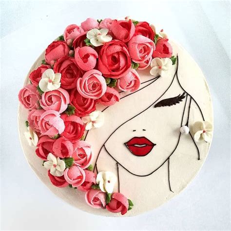 Some Beautiful Womens Day Cake Ideas