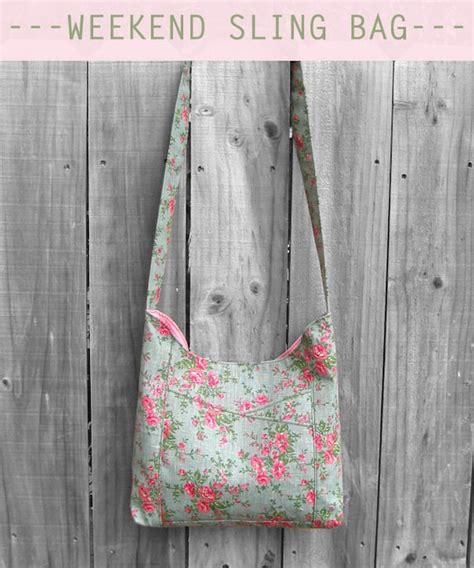 Weekend Sling Bag PDF Sewing Pattern