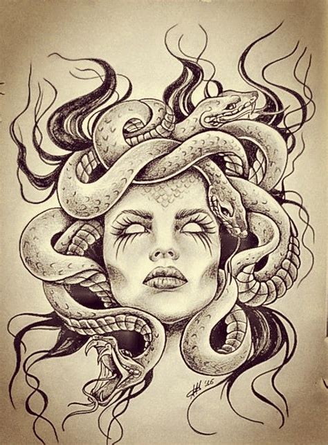 Goddess Medusa Tattoo Printable Calendars At A Glance