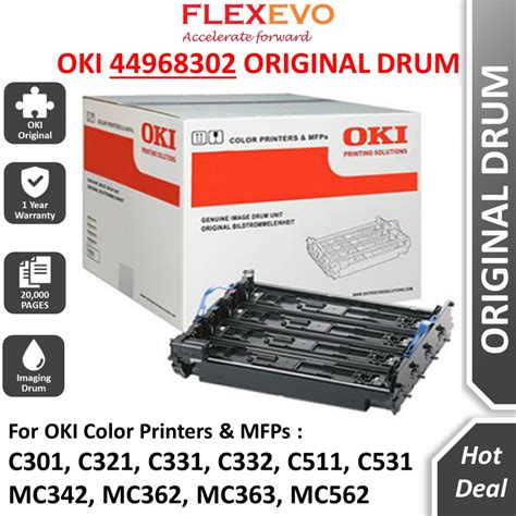 Oki Genuine Image Drum For C C C C C C Mc