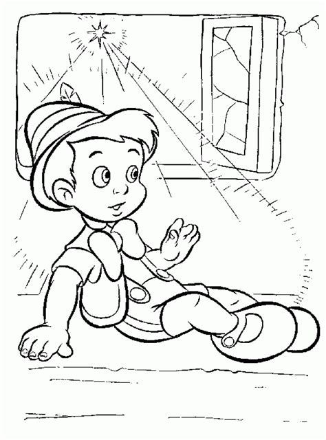 Pinnochio Coloring Pages And Games