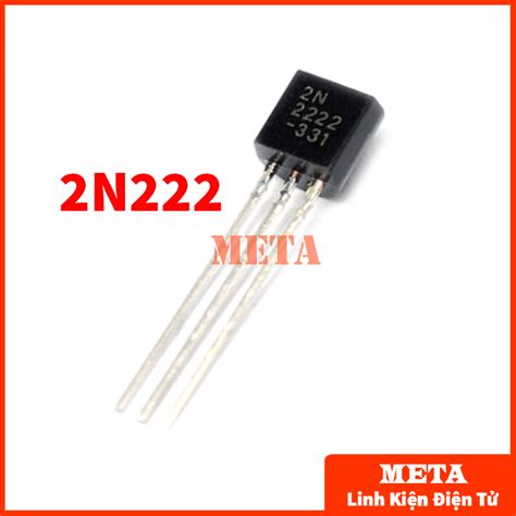 Gói 10 Con Transistor Chân Cắm TO 92 A1015 C1815 2N3904 2N3906