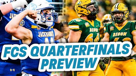 FCS Football Playoffs Quarterfinal Preview NDSU And SDSU Are Ready To