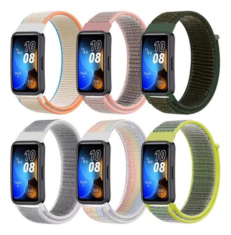 6 Correas De Reloj De Nylon Para Huawei Band 8 Envío gratis