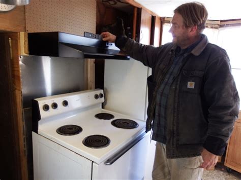 Range hood installation