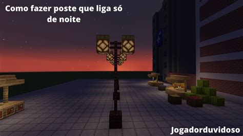 Como Fazer Poste Autom Tico F Cil Minecraft Youtube