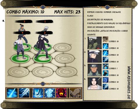 Forma O L Mina Das Trevas O Combos Naruto Online Comps E Dicas