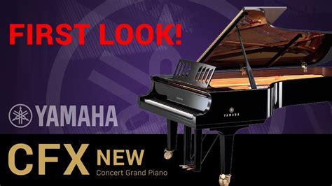 FIRST LOOK The NEW Yamaha CFX 9 Concert Grand Piano YouTube