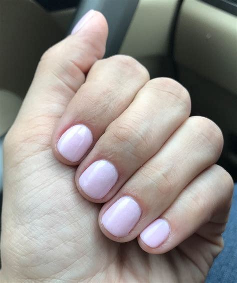 Dip Powder On Short Bitten Nails