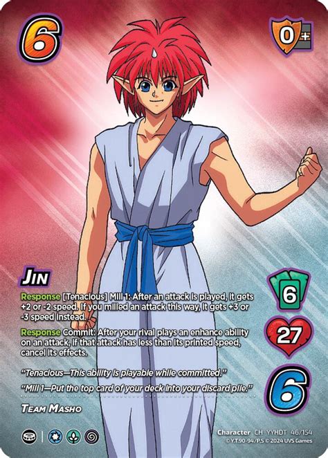 Jin Yu Yu Hakusho Dark Tournament Universus