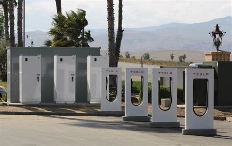 Tesla Supercharger At Harris Ranch