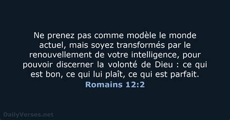 Avril Verset Biblique Du Jour Bds Romains