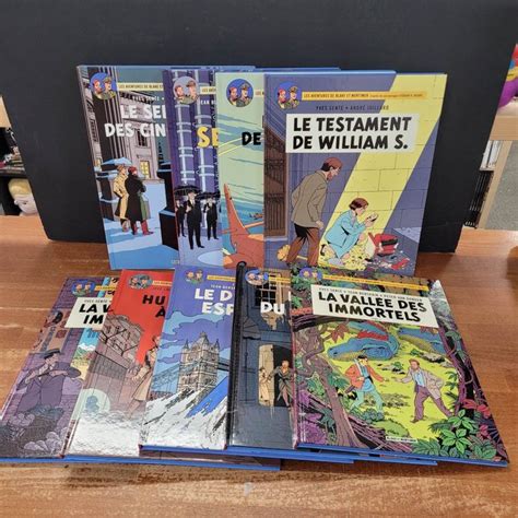 Blake Mortimer T21 à T29 9x C First edition Catawiki