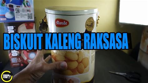 Biskuit Kaleng Egg Drop MONDE YouTube