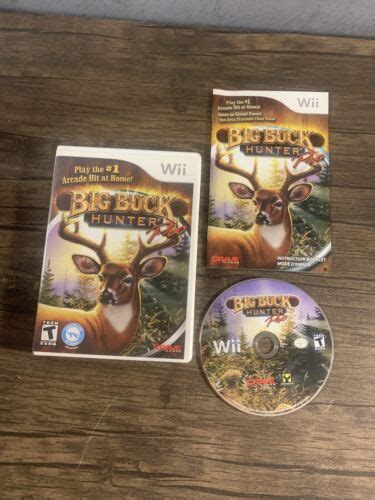 Big Buck Hunter Pro Nintendo Wii 2010 39897244587 Ebay