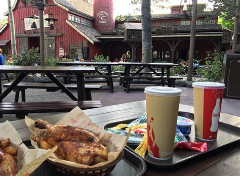 Cowboy Cookout Barbecue Restaurant Disneyland Parc De Paris