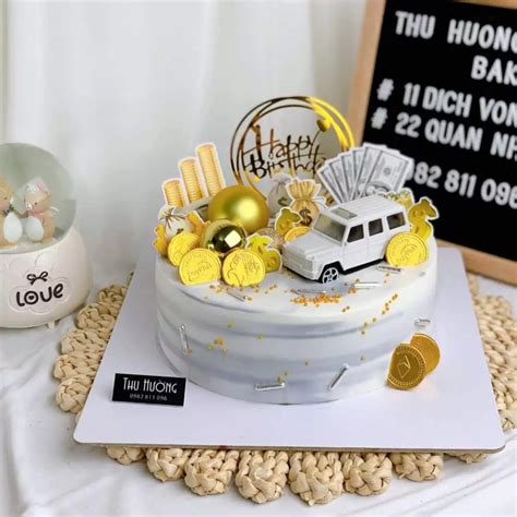 Những ý tưởng bánh sinh nhật sang trọng cho nam hot hit Bánh Sinh Nhật Thu Hường Thu Hường Cake