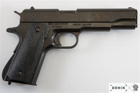 Pistola automatica 45 M1911A1 USA 1911 1ª y 2ª GM 1316 Pistolas