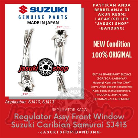 Jual Window Regulator Kaca Pintu Suzuki Jimny Katana SJ410 LH Kiri