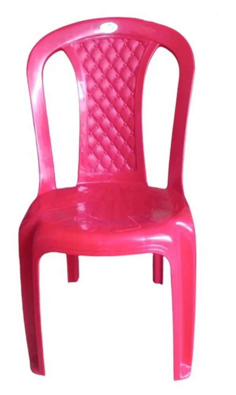 Red Nilkamal Armless Plastic Chair At Rs Neelkamal Chairs In