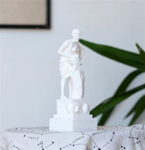 Hephaestus Statue Ancient Greek God Marble Sculpture - Etsy