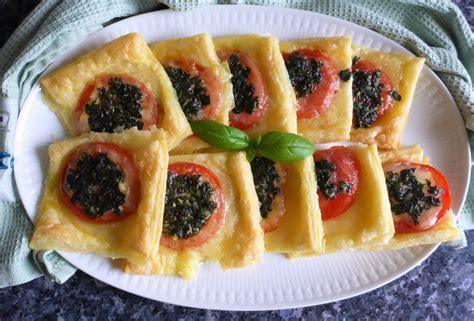 Puff Pastry Tomato Tarts Ester Kocht