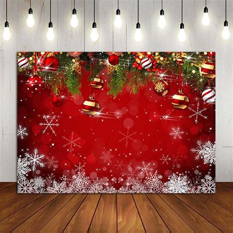 Amazon Cylyh X Ft Snowflake Christmas Backdrop For Winter New