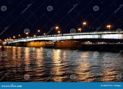 Liteiny Bridge Across The Neva River In St Petersburg Stock Photo