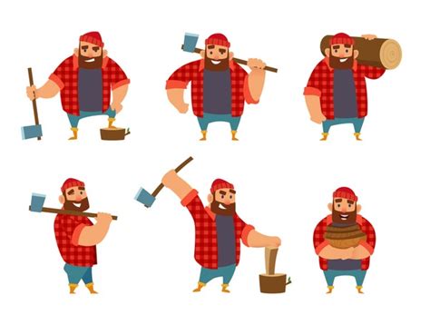 4,817 Cartoon Lumberjack Character Royalty-Free Photos and Stock Images | Shutterstock