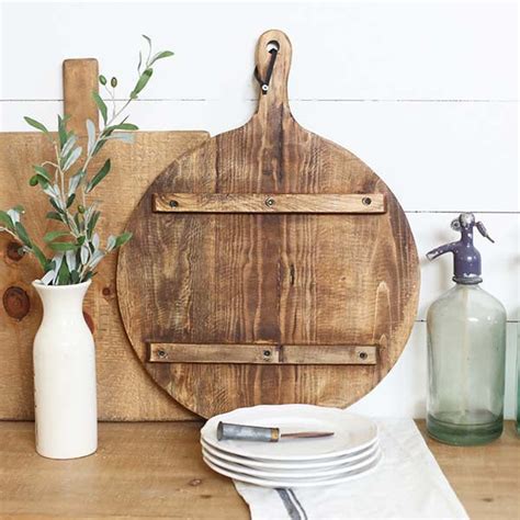 LARGE European Round Pizza Board - European Bread Boards - Decor Steals