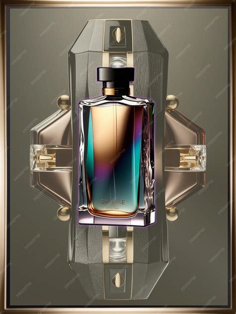 Premium Photo | Luxury niche perfume bottle cover photo