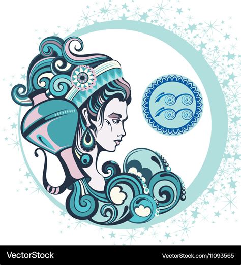 Aquarius Royalty Free Vector Image Vectorstock