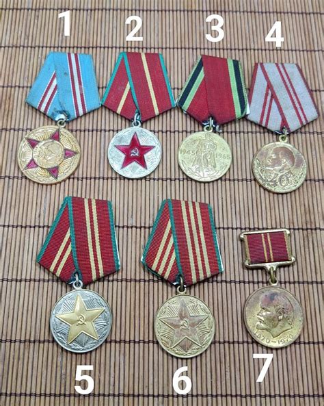 Ussr Soviet Ww2 Anniversary Medals Stalin Cccp Etsy