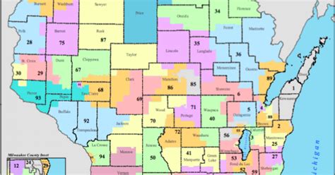 Wisconsin Map State And District Map Of Wisconsin Political Map Of Sexiz Pix