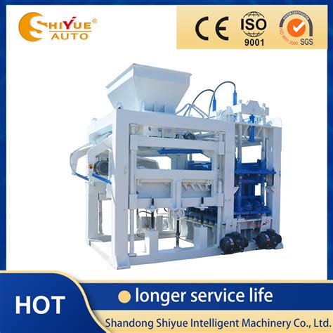 Fully Automatic Concrete Hollow Block Forming Machine Cement Brick