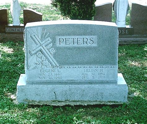 Lillian H Bonnet Peters M Morial Find A Grave