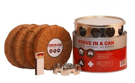 Stove In A Can | Survival food storage, Cooking kit, Preparedness