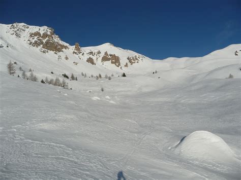 Oserot Monte Da Serre Per Lo Scivolo Se Sci Alpinismo Pellata A