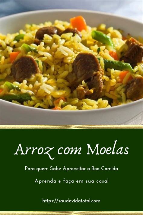 O arroz moelas é uma receita super fácil de fazer e muita gente