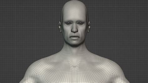 Artstation Male Base Mesh Resources