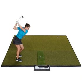 Fiberbuilt Combo Golf Mats | Hitting & Putting Mats