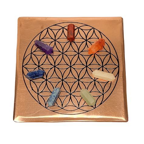 Chakra Flower Of Life Point Set Shop Chakra Tools At Energy Muse