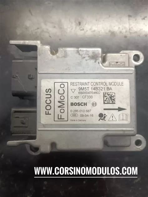 corsino modulos - Módulo Air Bag Ford Focus - 9M5T 14B321 BA - 0 285 ...