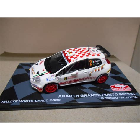 Fiat Grande Punto Abarth S Rally Monte Carlo G Basso