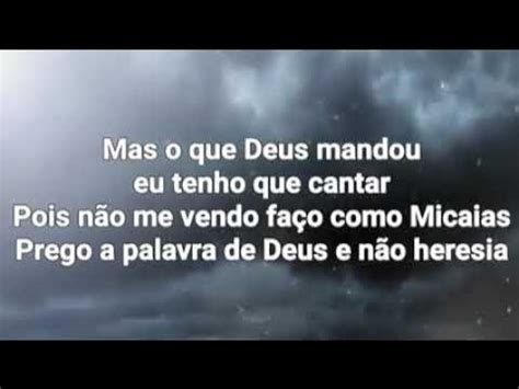 O Alerta De Deus Letra - O alerta de Deus (Cássio Gomes playback letra) - YouTube