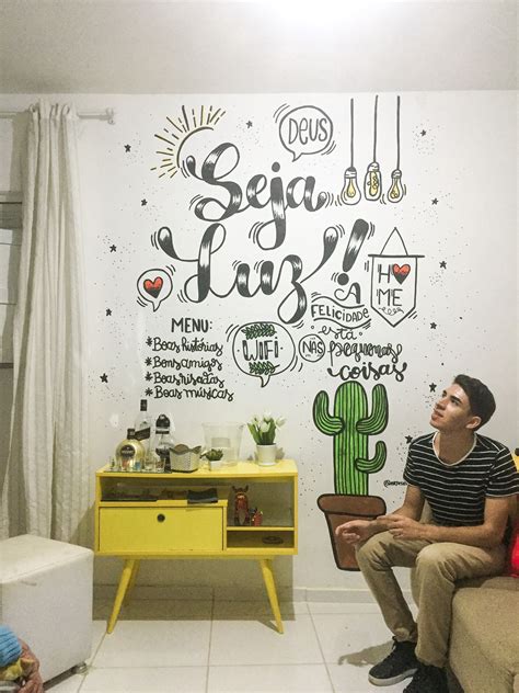 Lettering Seja Luz Cafe Wall Cafe Wall Art Home Decor