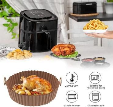 Forro Fritadeira De Silicone Reutilizado Para Air Fryer Antiaderente E